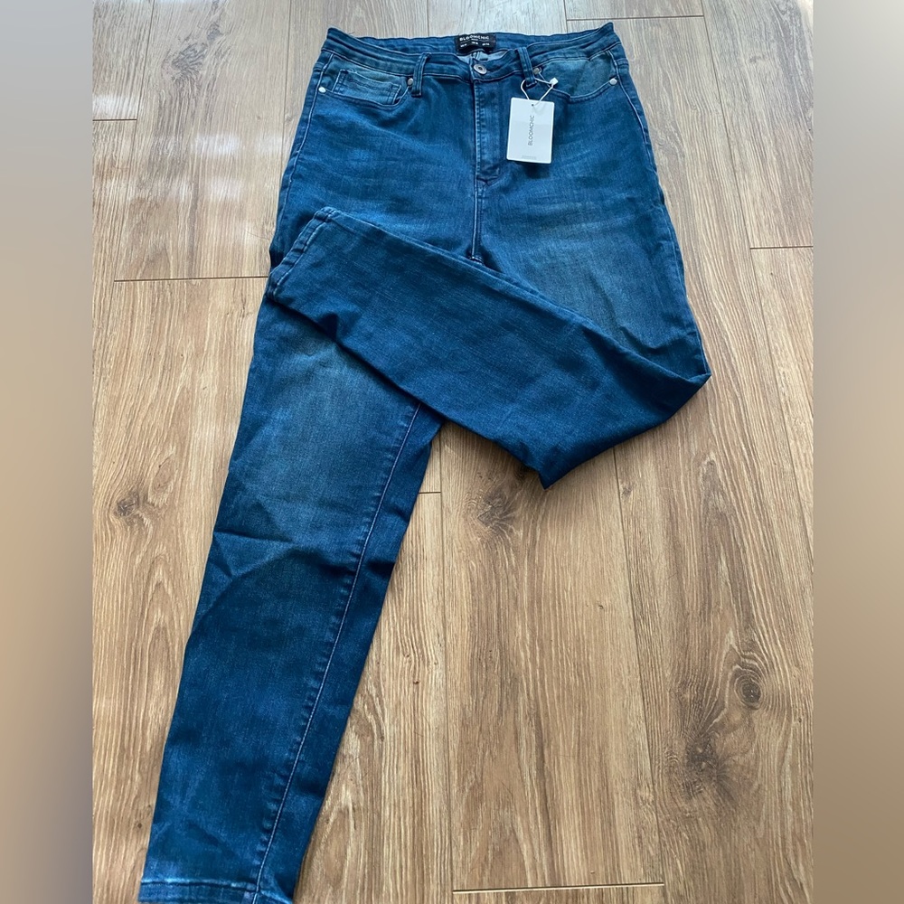 Medium dark wash jeans